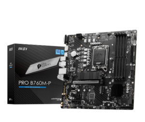 Mother MSI PRO B760M-P DDR5 1700 (12va/13va/14va Gen) (6578)
