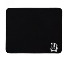 Mouse Pad Gamer Raptor Ultra Glide Antideslizante Impermeable S (260x210x3mm) (7350)