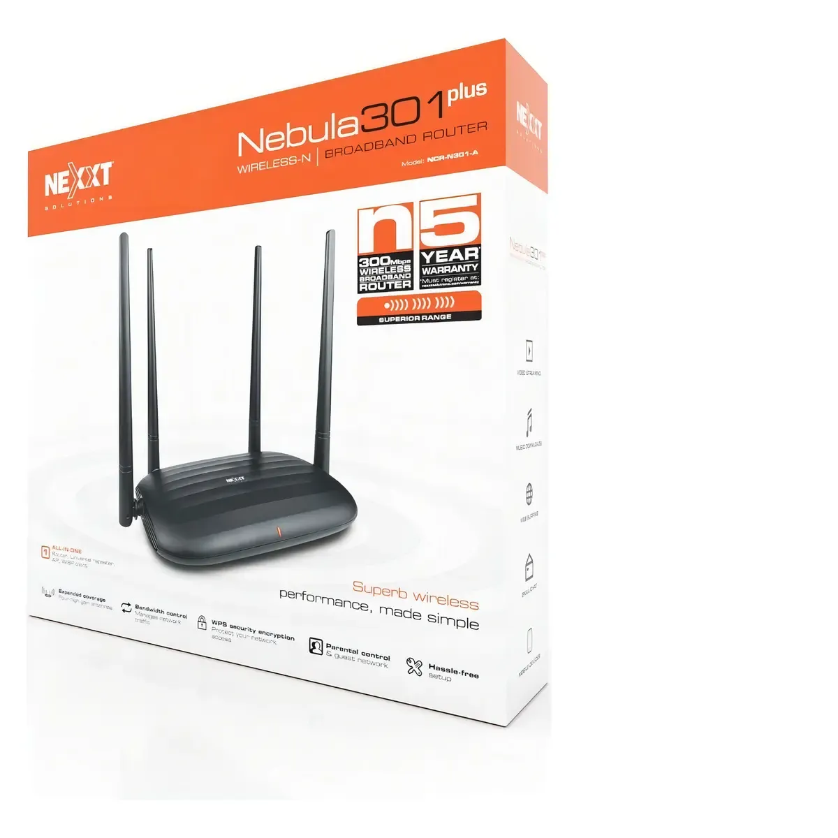 ROUTER NEXXT WIRELESS NEBULA 301 PLUS - Image 3