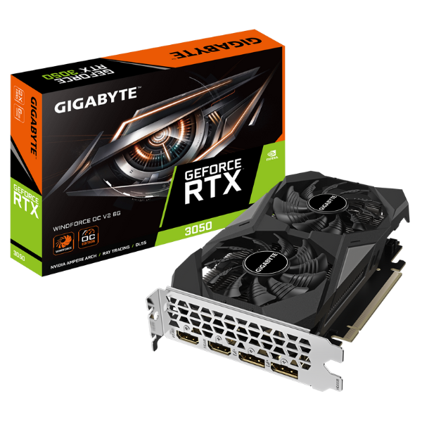 VGA Gigabyte GeForce RTX 3050 WINDFORCE OC V2 6G (5081)