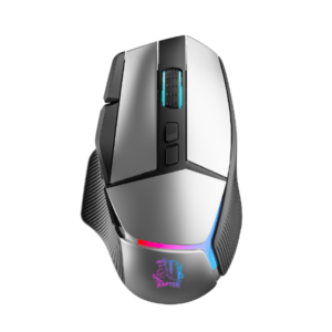 Mouse Gamer Raptor Storm Grip 9 botones 8000dpi retroiluminado Gris (2177)