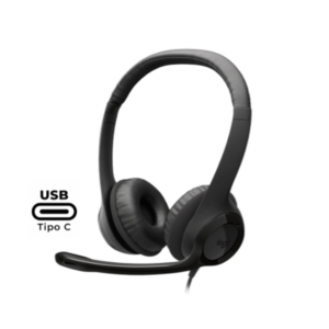 Auricular c/Microfono Logitech H390 USB-C Negro 981-001575