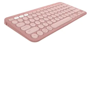 TECLADO LOGITECH PEBBLE 2 K380 BLUETOOTH ROSA
