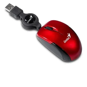 MOUSE GENIUS MICROTRAVELER USB RUBY