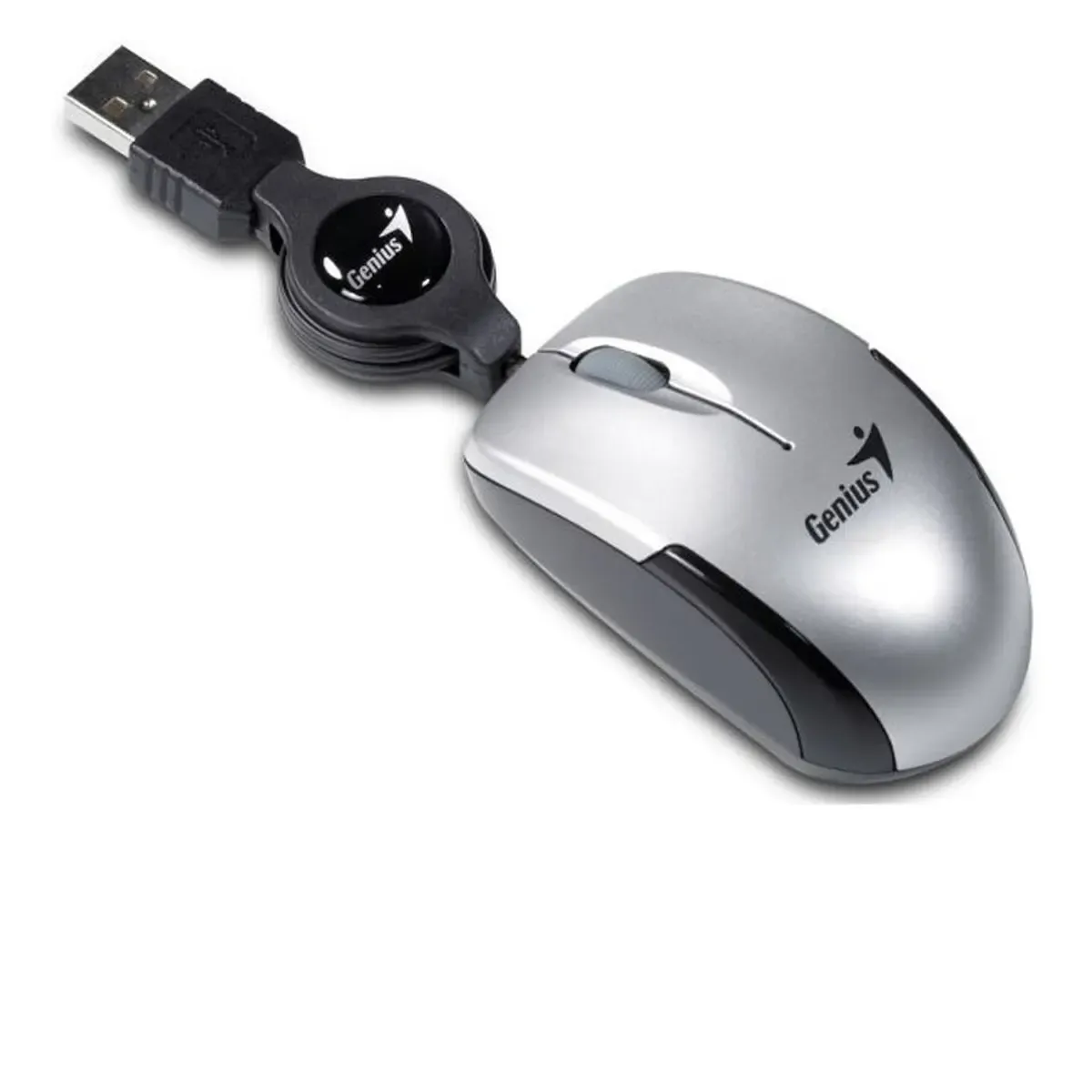MOUSE GENIUS MICROTRAVELER USB GRIS