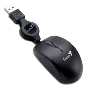 MOUSE GENIUS MICROTRAVELER USB NEGRO