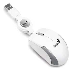 MOUSE GENIUS MICROTRAVELER USB BLANCO