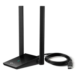 Red Archer TX20U Plus Adaptador de Doble Antena USB 3.0 WiFi 6 para PC - Negro