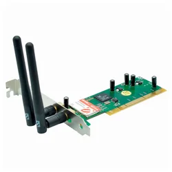Adaptador WiFi Encore N300 ENLWI-NX2 PCI Express 300Mbps Antena - Negro