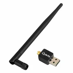 Adaptador WiFi USB 150 Mbps Quanta QTAA150 - Negro