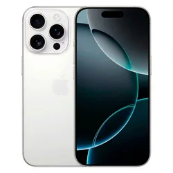 Apple iPhone 16 Pro *Swap A* 128GB eSIM Tela 6.3" - Branco Titânio (Somente Aparelho)
