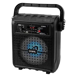 Coby CY3360-637 Caja de altavoz Bluetooth - Negro