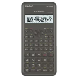 Calculadora Científica Casio FX-350MS-2-W-DH-F 12 Dígitos - Gris
