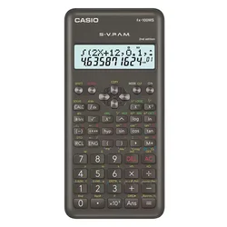 Casio FX-100MS-2-W Nueva edición Calculadora científica de 12 dígitos - Negra