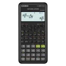 Calculadora científica Casio FX-350ES Plus de 12 dígitos - Negra