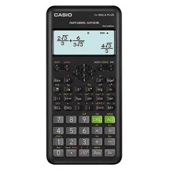 Casio FX-350LA Plus Segunda edición Calculadora científica de 12 dígitos - Negra