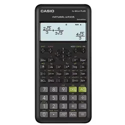Calculadora científica Casio FX-82LA Plus 2ª edición 12 dígitos - Negra
