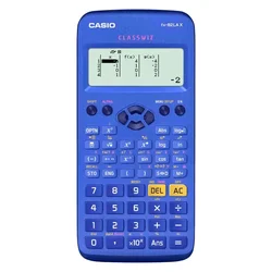 Casio FX-82LAX-BU-W-DH Calculadora científica de 12 dígitos - Azul