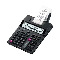 Calculadora con Impresión Casio HR-100RC 12 Dígitos Bivolt - Negro