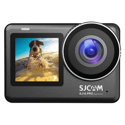 SJCAM SJ10 Pro 4K Ultra HD WiFi Cámara de acción Pantalla doble - Negro