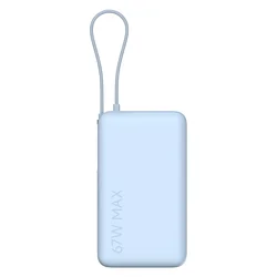 Cargador portátil Xiaomi Power Bank 10000mAh 67W - Azul