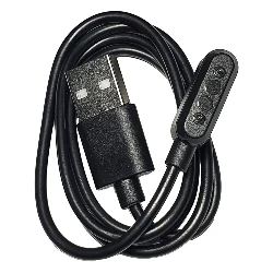 Cargador FTX de 2 Pines para Smartwatch G12 - Negro