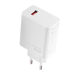 Cargador de enchufe USB-A Xiaomi MDY-12-EH BHR07SKEU 67W - Blanco