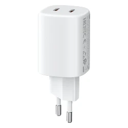 Cargador para Xiaomi Mi Socket 45W Nano Turbo Adaptador 2 Puertos - Blanco