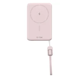 Cargador Portátil G-Tide Slim 01 5,000mAh - Rosa