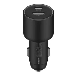 Cargador de vehículo Xiaomi CC07ZM BHR6814GL 67W de doble puerto USB-A tipo C - Negro