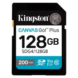 Tarjeta de memoria micro SD Kingston Canvas Go Plus 128 GB 200 Mbs - SDG4/128 GB