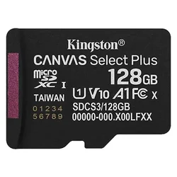 Tarjeta de memoria micro SD Kingston Canvas Select Plus 128 GB 150 Mbs - SDCS3/128 GB