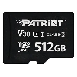 Tarjeta de Memoria Micro SD Patriot V30 512GB 90MBs - PSF512GVX31MCX