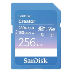 Tarjeta de memoria Micro SD SanDisk Creator de 256 GB y 280 MB - SDSDXEP-256G-GNCIS