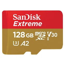 Tarjeta de memoria Micro SD SanDisk Extreme de 128 GB y 190 MB - SDSQXAA-128G-GN6AA