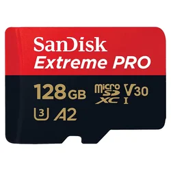 Tarjeta de memoria Micro SD Sandisk Extreme Pro de 128 GB y 200 MB - SDSQXCD-128G-GN6MA