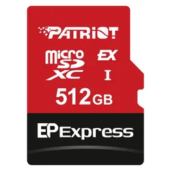 Tarjeta de Memoria Micro SDXC Express Patriot EP Serie 512GB 800Mbs - PEF512GEPEXMCX