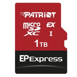 Tarjeta de memoria Micro SDXC Patriot EP Series Express 1TB 800Mbs - PEF1TEPEXMCX
