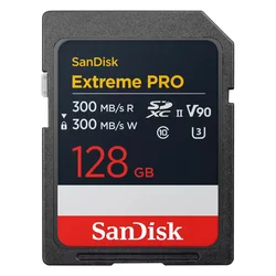 Tarjeta de memoria SD SanDisk Extreme PRO de 128 GB y 300 MB - SDSDXDM-128G-GN4IN