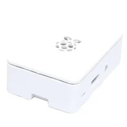 Estuche para Raspberry Pi 3 con soporte para enfriador - Blanco
