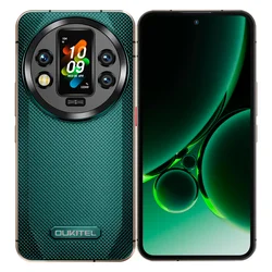 Smartphone Oukitel WP200 Pro 5G 1TB 24GB RAM Dual SIM NFC Pantalla 6.7" - Verde