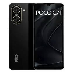 Smartphone Xiaomi Poco C71 Global 64GB 4GB RAM Dual SIM Pantalla 6.88" - Negro