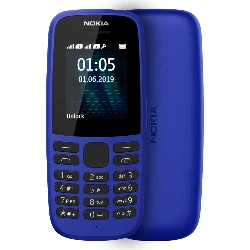 Nokia 105 4G TA-385 Móvil Dual SIM Pantalla 1.4" - Azul