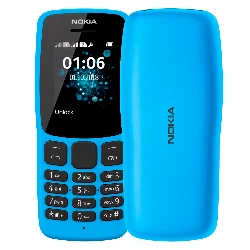 Nokia 106 TA-1114 Teléfono Móvil Dual SIM Pantalla 1.8" - Azul