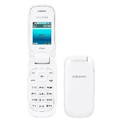 Teléfono Móvil Samsung Flip GT-E1272 Dual SIM Pantalla 1.77" - Blanco