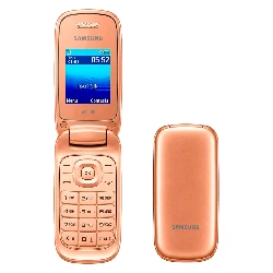 Teléfono Móvil Samsung Flip GT-E1272 Dual SIM con Pantalla de 1,77" - Dorado