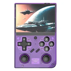 Consola portátil D-R35PLUS 64 GB Pantalla 3.5" - Púrpura transparente