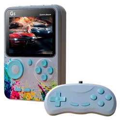 Consola portátil Game Box G5 500 juegos - Gris Azul