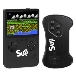 Game Box Sup II 500 Consola portátil inalámbrica con control de juegos - Negro