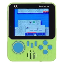 Consola portátil Game Boy Game Box G7 666 Juegos - Verde